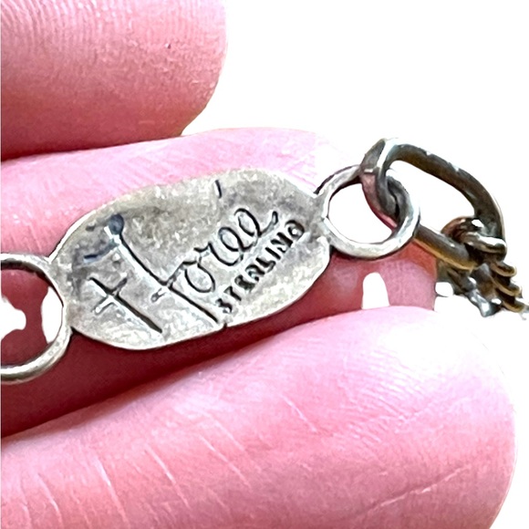 Vintage Art Deco Victorian T Foree Hunsicker Cherub Angel Sterling necklace RARE - Picture 13 of 16